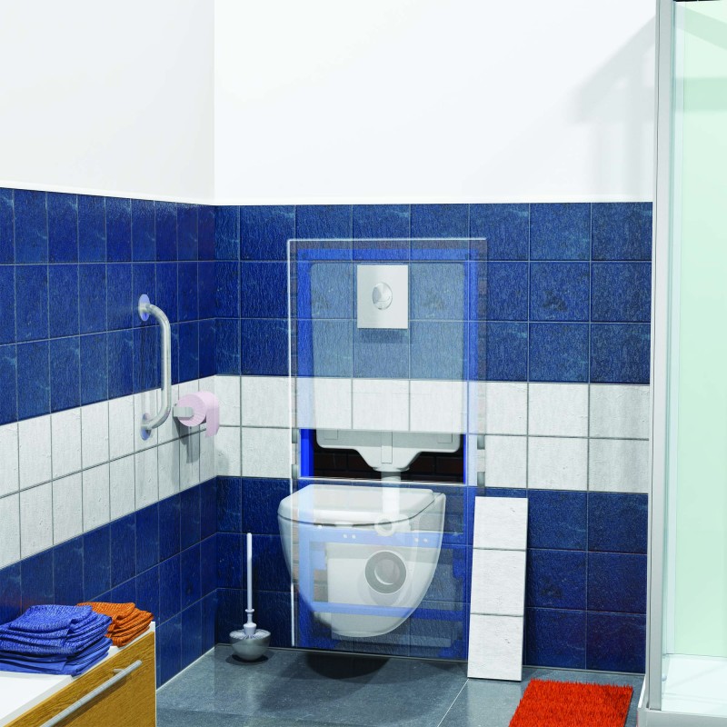 SFA sanibroyeur saniwall pro up broyeur bâti-support grohe à carrelée dans salle de bain SFA sanibroyeur saniwall pro up broyeur bâti-support grohe à carrelée dans salle de bain